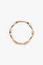 Hermès 18K Rose Gold Small Model Chaine d'ancre Enchainee Ring Size 53
