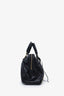Balenciaga Black Leather Classic Motocross Medium City Bag with Strap