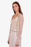 Pre-loved Chanel™ 05C Cream Cashmere Knit Tank + Open Cardigan Set Size 38