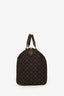 Louis Vuitton Ebene Monogram Mini Lin Canvas Speedy 30