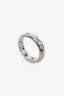 Tiffany & Co. Platinum Diamond 'Etoile' Band Ring Size 4.75