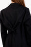 Dion Lee Black Cut-out Knot Blazer Size 4