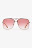 Chloe Pink/Gold 140S Aviator Sunglasses