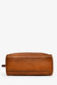 Miu Miu Brown Distressed Leather 'Arcadie' Top Handle Bag