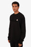 Moncler Black Logo Crewneck Sweatshirt Size XXL Mens