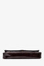 Louis Vuitton Burgundy Monogram Vernis Felicie Wallet On Chain
