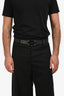 Louis Vuitton 2011 Damier Graphite/Black Canvas Reversible 'Inventeur' Belt Size 36 (90)