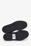 Pre-loved Chanel™ Black Calfskin Grosgrain Quilted Lace Up Boots Size 37