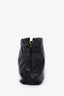 Pre-loved Chanel™ 2022+ Black Quilted Calfskin Mini 22 Bag
