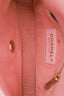 Pre-loved Chanel™ 2019 Pink Tweed Large Pearl Mini Single Flap Handle Bag