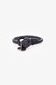 Bottega Veneta Brown Leather Intrecciato Wrap Knot Bracelet