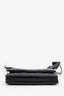 Pre-loved Chanel™ 2020 Black Lambskin Romance Ruffle Chain Card Wallet