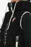 Moncler Black Grenoble Teddy Down Vest Size XXS
