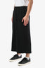 Comme des Garcons Black Wool Drop Crotch Pants Size S