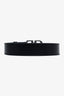 Balenciaga Black Leather BB Belt Size 80