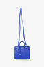 Saint Laurent Electric Blue Smooth Leather Nano Sac de Jour