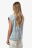 Ulla Johnson Light Denim Cinched-Waist Vest Size Small