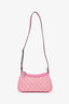 Gucci Palace Pink GG Monogram Canvas Half Moon Bag