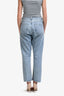 Agolde Light Wash Denim 90's Mid Rise Loose Fit Jeans Size 27