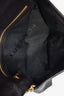 Burberry Black Pebble Leather Shoulder Bag with Chain