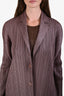 Pleats Please Issey Miyake Bronze Blazer Size 5