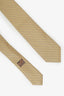 Hermès Yellow/Blue Silk Tie