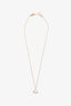 Bvlgari 18k Rose Gold Mother of Pearl & Diamond Divas' Dream Pendant Necklace