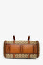 Gucci Brown Monogram Canvas GG 'Boston' Duffle Bag