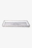 Hermès Grey Porcelain Mosaique au 24 Platinum Tray Small Model