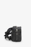Saint Laurent Grey Leather 'Lou' Tassel Belt Bag