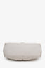 Saint Laurent White Lambskin Toy Puffer Loulou Shoulder Bag