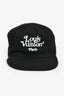 Louis Vuitton x Nigo Black Cotton Logo Squared Baseball Hat