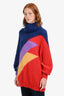 Gucci Multicolour Mohair Blend Wool Turtleneck Sweater Size S