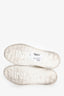 Ganni White Leather Sporty Mix Monochrome Sneakers Size 36