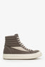 Rick Owens DRKSHDW Grey High Top Sneakers Size 37