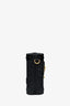 Louis Vuitton Black Epi Leather Petite Malle Clutch with Strap GHW