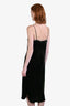 Nili Lotan Green Velvet Slip Midi Dress Size L