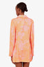 Boskemper Orange 'Shanghai' Blazer Mini Dress Size L