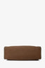 Hermès 2019 Etoupe/Black Canvas Leather Herbag 31