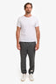 Thom Browne Grey Drawstring Pants Size 4 Mens