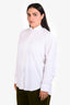 Vince White Long Sleeve Button-Up Size M