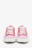 Louis Vuitton Pink/Red Monogram Time Out Sneakers Size 37.5