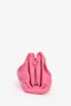 Bottega Veneta Pink Leather Mini Pouch Bag