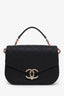 Pre-loved Chanel™ 2016-17 Black Quilted Caviar Leather Paris-Cuba Thread Around Flap Bag