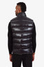 Moncler Black Quilted Tibb Down Vest Size 4 Mens