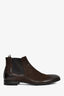 Prada Brown Suede Chelsea Boots Size 8 Men's