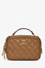 Pre-loved Chanel™ 2018-19 Taupe Quilted Lambskin Crossbody Bag