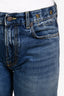 R13 Blue Denim Alice Slim Straight Legged Jeans Size 29