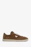 Prada Brown Suede Lane Sneakers Size 8.5 Mens