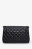 Pre-loved Chanel™ 2012 Black Quilted Lambskin Jumbo Double Flap Refurbished Bag